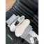 Chanel CC Logo Calfskin Platform Sneakers White/Black 2024