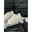 Chanel CC Logo Crinkled Calfskin Platform Sneakers White 2024