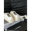 Chanel CC Logo Crinkled Calfskin Platform Sneakers White 2024