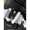 Chanel CC Logo Crinkled Calfskin Platform Sneakers Black 2024