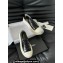 Chanel CC Logo Crinkled Calfskin Platform Sneakers Black 2024