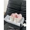 Chanel CC Logo Canvas Platform Sneakers Pink 2024