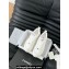 Chanel CC Logo Canvas Platform Sneakers White 2024