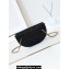 Chanel Shiny Lambskin, Imitation Pearls & Gold-Tone Metal Waist Bag AS4991 Black 2024