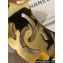 Chanel Metal & Resin Cuff Bracelet ABD663 Gold & White 2024