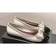 Chanel Chain Around and Bow Ballet Flats Leather/Patent White 2024