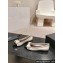 Chanel Chain Around and Bow Ballet Flats Leather/Patent White 2024