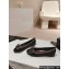 Chanel Chain Around and Bow Ballet Flats Leather/Patent Black 2024