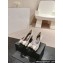 Chanel Chain Around and Bow Pumps Leather/Patent White 2024