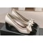 Chanel Chain Around and Bow Pumps Leather/Patent White 2024