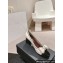 Chanel Chain Around and Bow Pumps Leather/Patent White 2024