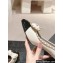 Chanel Chain Around and Bow Pumps Leather/Patent White 2024