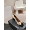 Chanel Chain Around and Bow Pumps Leather/Patent Beige 2024