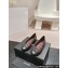 Chanel CC Logo Quilting Leather Ballet Flats Burgundy 2024