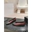Chanel CC Logo Quilting Leather Ballet Flats Burgundy 2024