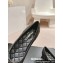 Chanel CC Logo Quilting Leather Ballet Flats Black 2024