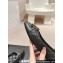 Chanel CC Logo Quilting Leather Ballet Flats Black 2024