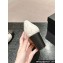 Chanel CC Logo Quilting Leather Pumps White 2024