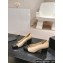 Chanel CC Logo Quilting Leather Pumps Beige 2024