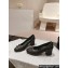 Chanel CC Logo Quilting Leather Pumps Black 2024