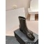 Chanel Chain Around and Bow Ankle Boots Leather/Patent Black 2024