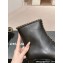 Chanel Chain Around and Bow Ankle Boots Leather/Patent Black 2024