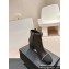 Chanel Chain Around and Bow Ankle Boots Leather/Grosgrain Black 2024