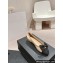 Chanel Chain Around and Bow Ballet Flats Leather/Grosgrain Beige 2024
