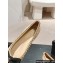 Chanel Chain Around and Bow Ballet Flats Leather/Grosgrain Beige 2024