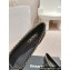 Chanel Chain Around and Bow Ballet Flats Leather/Grosgrain Black 2024