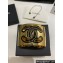 Chanel Metal & Resin Cuff Bracelet ABD663 Gold & Black 2024