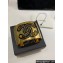 Chanel Metal & Resin Cuff Bracelet ABD663 Gold & Black 2024