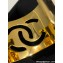 Chanel Metal & Resin Cuff Bracelet ABD663 Gold & Black 2024