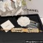 Chanel Metal, Glass Pearls & Resin Bracelet ABD703 Gold & Pearly White 2024