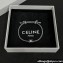 Celine Triomphe Beach Bracelet Gray in Acrylic and Brass with Rhodium Finish 2024