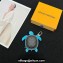 Louis Vuitton LV Turtle Pouch Bag Charm M01471 Turquoise/Black 2024
