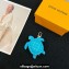 Louis Vuitton LV Turtle Pouch Bag Charm M02049 Turquoise 2024