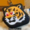 Louis Vuitton Tiger Coin Card Holder M81078 Orange 2024