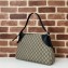 Gucci Shoulder bag 815217 Beige GG Supreme canvas Black 2024
