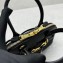 Miu Miu Aventure nappa leather top-handle bag 5BB169 Black 2024