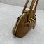 Miu Miu Aventure nappa leather top-handle bag 5BB169 Cognac 2024