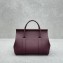 Loro Piana Loom bag L32 in Grained Calfskin Azuki Beans/sun Gold (Q09P)