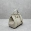 Loro Piana Loom bag L32 in Grained Calfskin Light Travertine/sun Gold (A0IF)