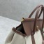 Loro Piana Loom bag L32 in Cotton, Linen Natural/caramel Sugar (B4AU)