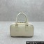 Miu Miu Arcadie leather Mini bag White 2024