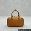 Miu Miu Arcadie leather Mini bag Cognac 2024
