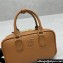 Miu Miu Arcadie leather Mini bag Cognac 2024