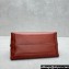 Celine Leather Bowling Bag Brown