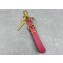Miu Miu Leather key ring trick 5TT176 Pink 2024