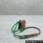 Miu Miu Leather, cord, and metal trick with mini-pouch bag 5TL515 Cognac/Green 2024